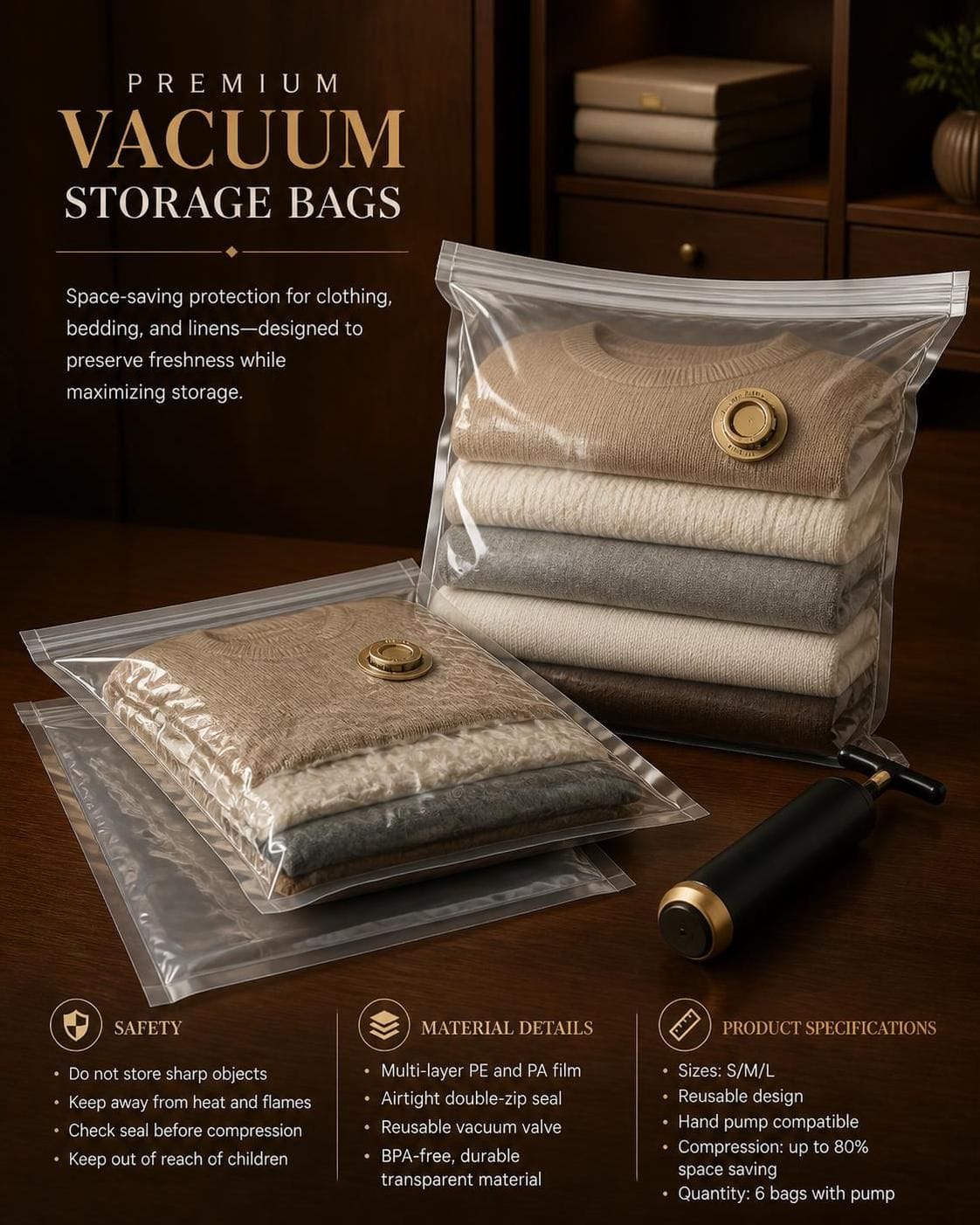 Vacuum Storage Bags