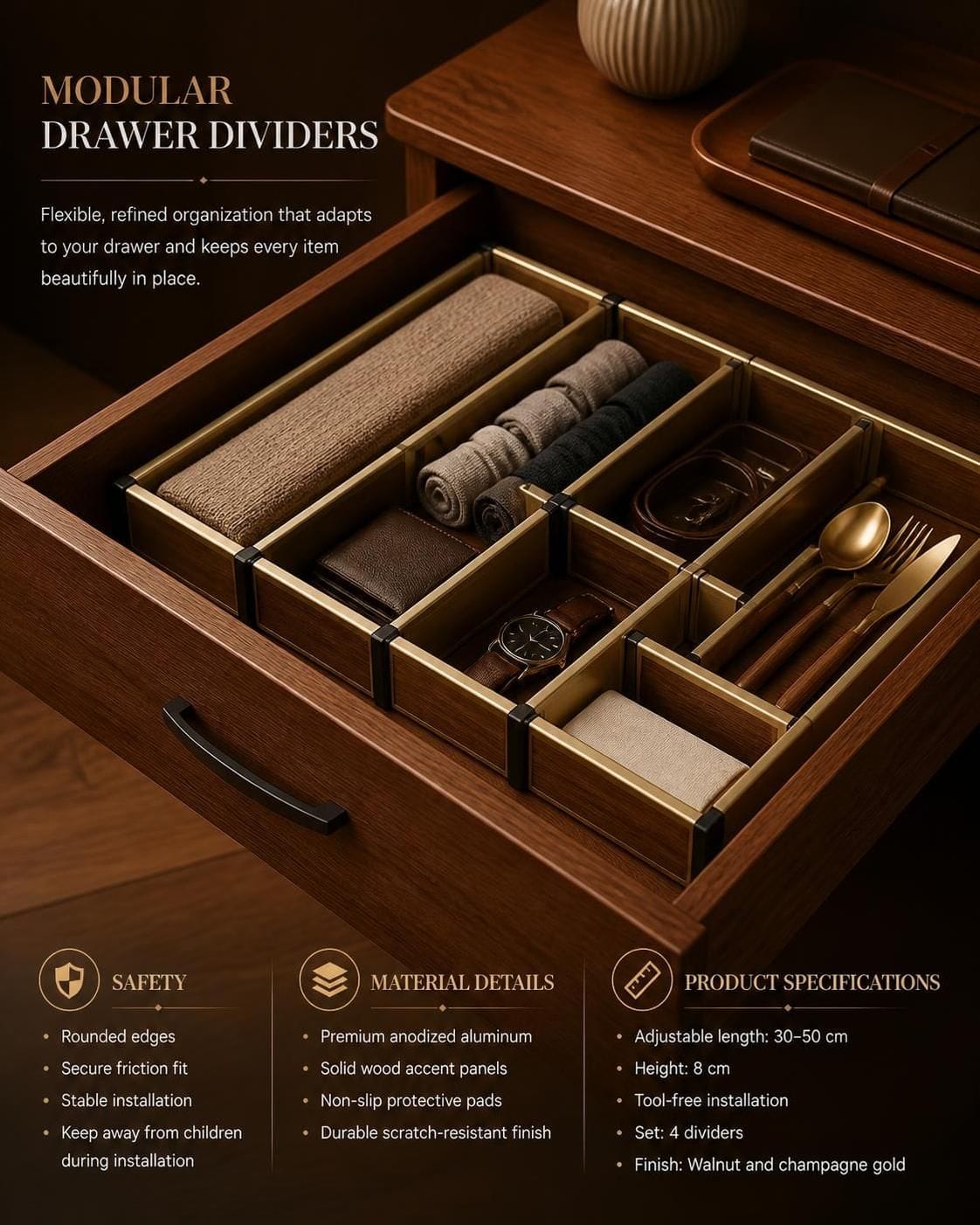 Modular Drawer Organizer